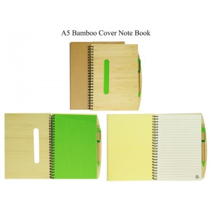 Bamboo Notebook with Pen